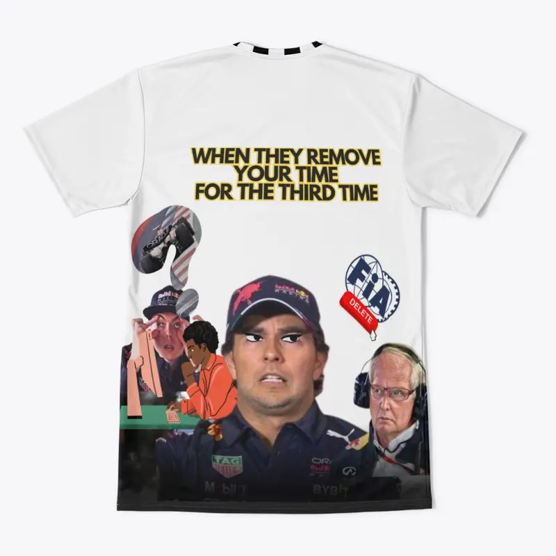 Remera Track limits | Checo