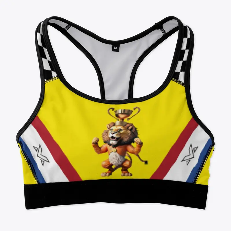 All-Over Print Sports Bra | Max